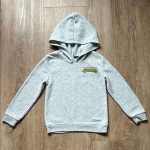Nickelodeon Kids Light Grey Ninja Turtles Graphic Sweatshirt Size 5T